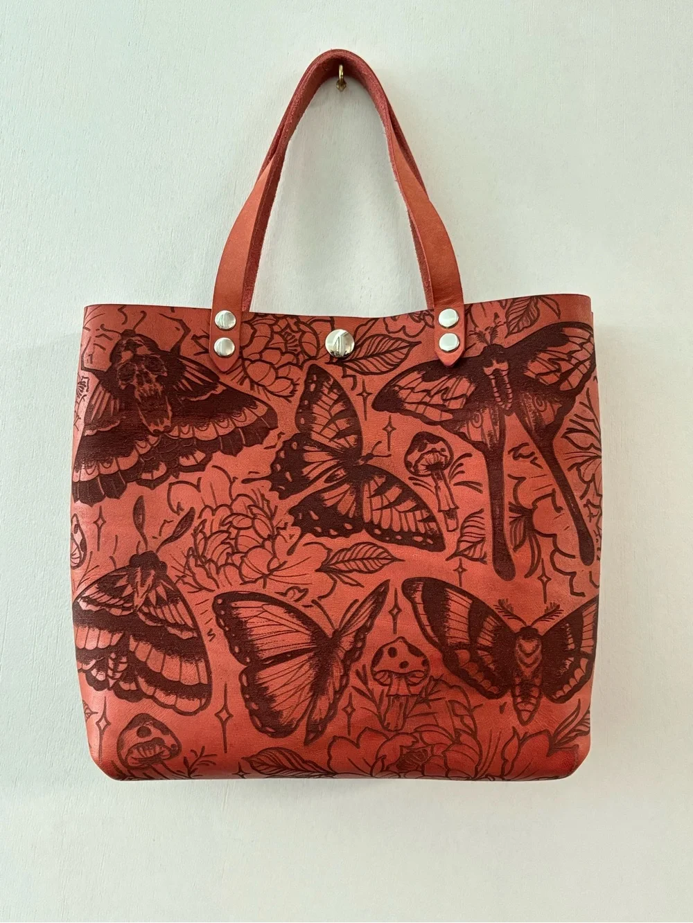 Broke In Hearted Tote - Moth Flash